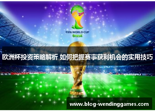 欧洲杯投资策略解析 如何把握赛事获利机会的实用技巧