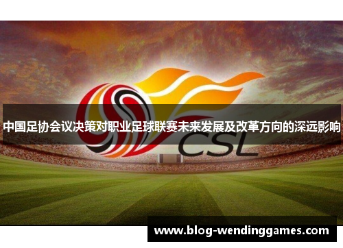 中国足协会议决策对职业足球联赛未来发展及改革方向的深远影响